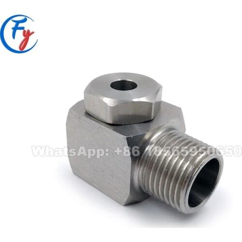Whirljet B series angle-type hollow cone defoaming nozzle, B series whirljet right angle hollow cone gas washing cooling nozzle