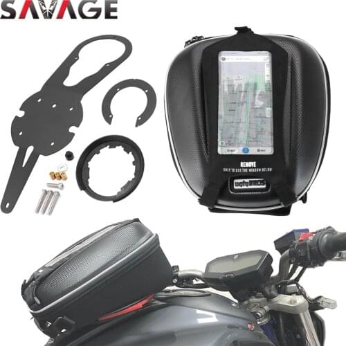 Fuel Tank Bag Luggage For YAMAHA MT07 FZ 07 MT07 FZ07 2014-2017 MT-07 2015 Motorcycle Phone Navigation Racing Bags Tanklock