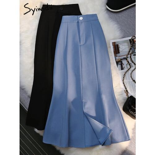 Юбки-карандаши миди Syiwidii China At AliExpress