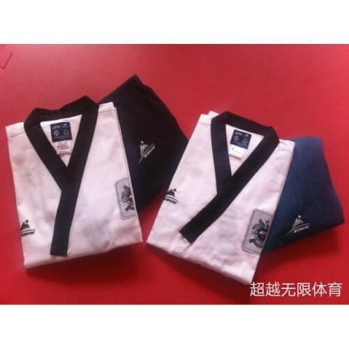 TAISHAN WTF Poomsae Dan dobok Male Female Taekwondo suits authentic designated Taishan TKD Poomsae fabrics uniforms have Dan