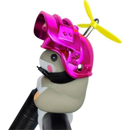 Bicycle Bell Children Bicycle Motor Safety Horn Turbo Alarm Ducks Bamboo Dragonfly Hamster Bicycle Accessories