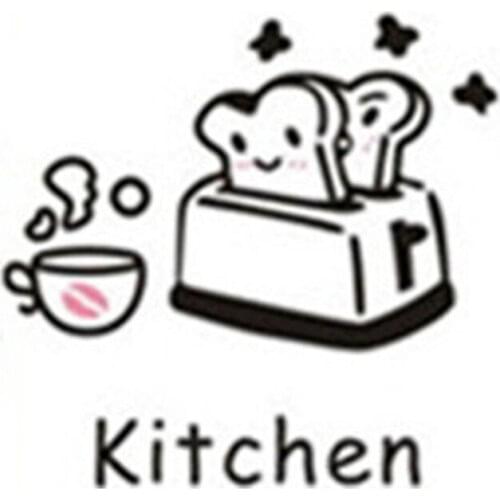 9*9cm switch stickers funny kitchen supplies anime images vinyl wall decals home decoration kids favorite cartoon wallpaper gift