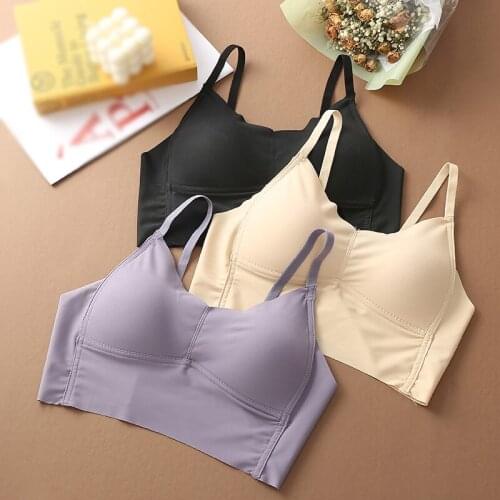 Womens Seamless Bras Push Up Bras No Wire Brassiere Underwear Sexy Bra 3/4 Cup Women lingerie