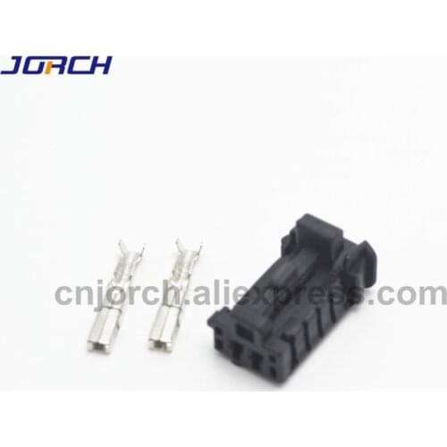 5sets 2pin molex auto electric housing plug 988191021 plastic wiring cable unsealed connector 98819-1021