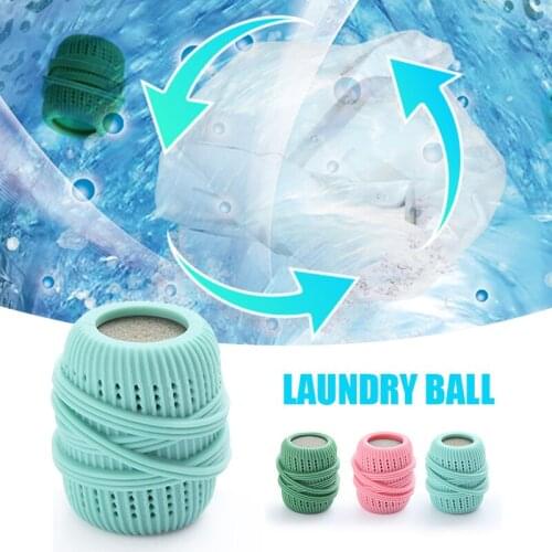 Colored Winding Preventing Cleaning Cleaner Laundry Washing Ball Wash Laundry Ball can CSV