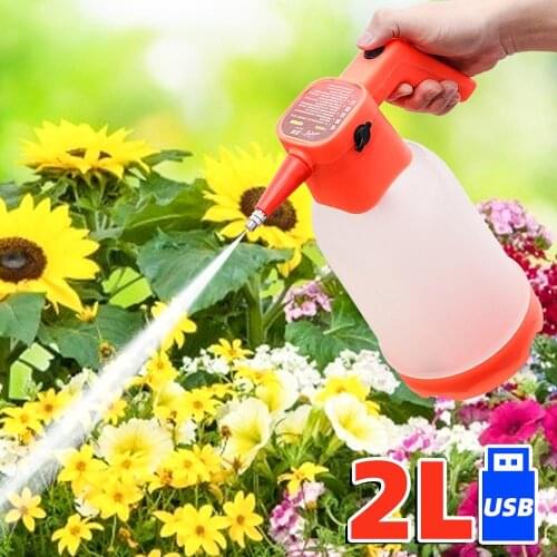 2L Electric Portable Chemical Sprayer Garden Spray Bottle Plant Flowers Watering Tool