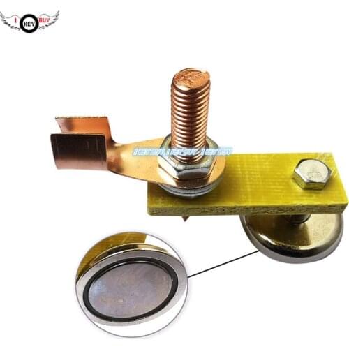 Electric Welding Machine Strong Magnetic Grounding Head Accessories Artifact Grounding Clamp