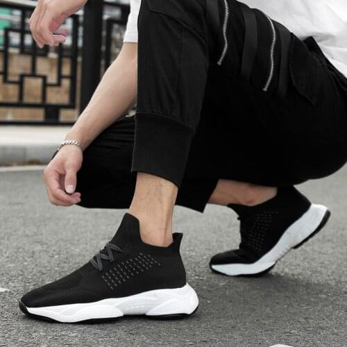 Shoes Men Sneakers Mens Athletic Shoes Sports Breathable Mesh Sneakers Summer Zapatillas Transpirables Men Slip On Fashion
