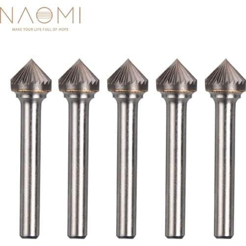 NAOMI 5Pcs Violin Luthier Tool Peg Hole Rotary File Violin Making Tool Steel Peg Hole Rotary File DIY Violin
