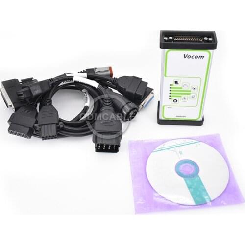 OBD II truck cable for volvo vcads adapter scanner tool vocom truck auto diagnosis For Renault/UD/Mack for Volvo Excavator tool