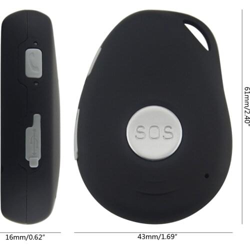 SOS Portable Keychain Locator Mini GPS Tracker LM800 Pathfinding Wallet Bag Sport Handheld Keychain Personal Tracking Device