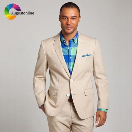 Wedding Men Suits Groom Wear Tuxedos 2 Pieces (Jacket+Pants) Slim Fit Bridegroom Suits Best Man Blazer