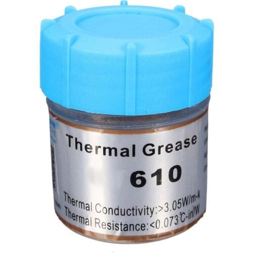 1pc HY610 10g Golden Thermal Grease Silicone Grease Conductive Grease Paste For CPU GPU Chipset Cooling Compound Silicone