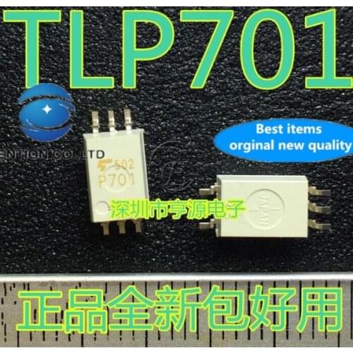 20PCS TLP701 P701 SOP-6 logic output photoelectric coupler gate drive IC in stock 100% new and original