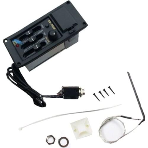 3 Band EQ Guitar Preamp Equalizer Piezo for Ovation OUD Acoustic Guitars EQ-505 Parts Accessories