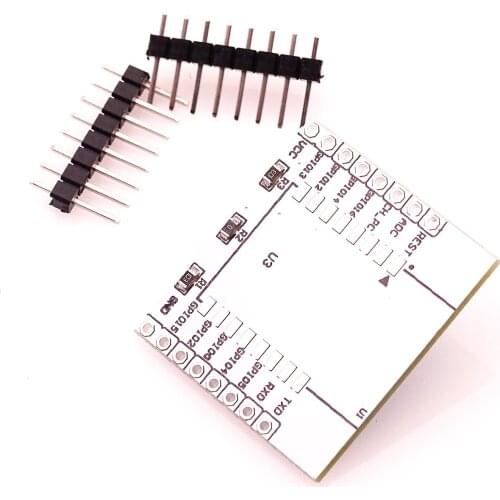 5pcs/lot ESP8266 serial WIFI module adapter plate Applies to ESP-07, ESP-08, ESP-12
