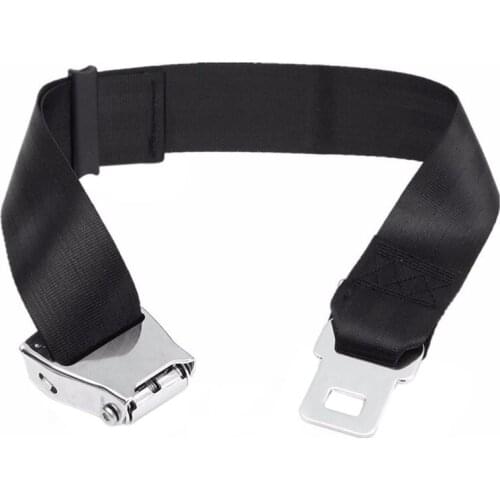 80cm Adjustable Airplane Aeroplane Airline Extension Extender Seat Belt Buckle