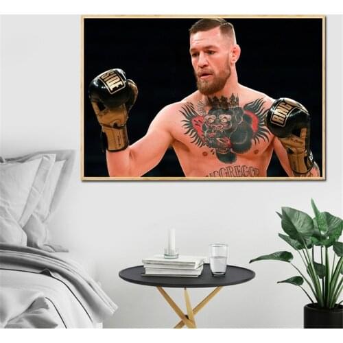 Conor McGregor Poster Khabib Modern Painting Decoration Art Print Home Decor Boxing Game Sport Canvas Pictures
