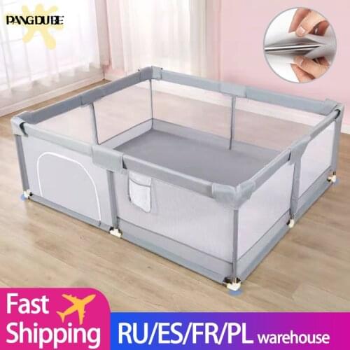 PANGDUBE Baby Playpen Baby Safety Fence with Protect Foam Ball Pool Fence Safety Barrier for Newborn Kids Playpen for Children