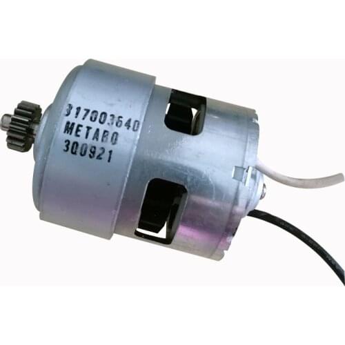 DC14,4V AND DC18V 18TEETH DC MOTOR FOR METABO BS14.4LI BS18LI DIRLL Replace Maintenance Accessories