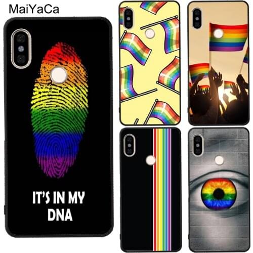 Gay Pride Flag LGBT For Redmi Note 8 T 9 Pro 7 9S 9A 9C For Mi 10 Ultra Note 10 Lite Case For POCO X3 F2 Pro