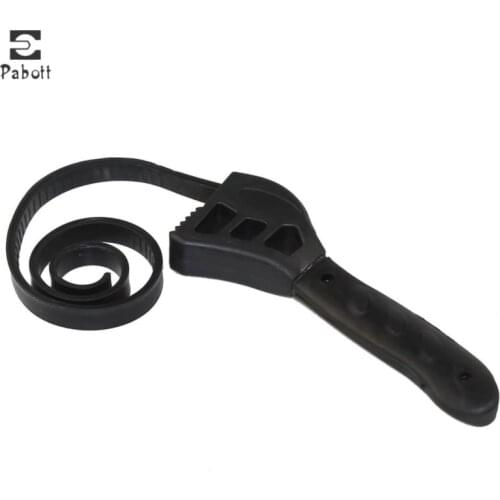 50CM Oil Filter Wrench Use As Jar Opener, Pipe Wrench, Rubber Strap Wrenches Used By Mechanics, Plumbers hand tools
