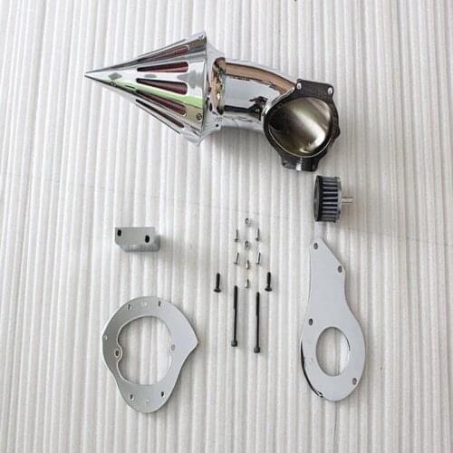 Motorcycle Chrome Spike Air Cleaner Kits Intake Filter For Honda Shadow VLX 600 1999-2012 Moto