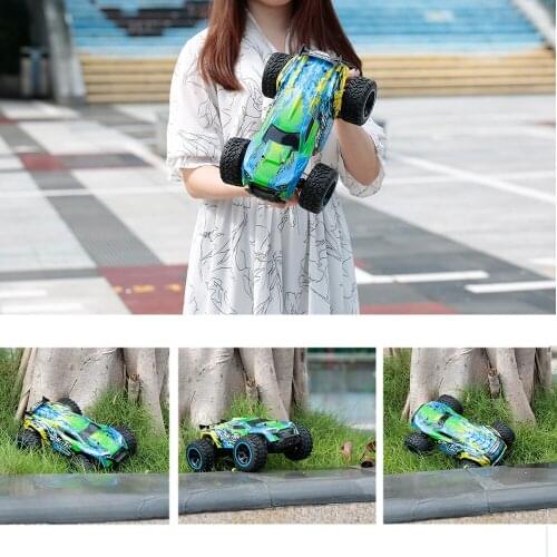 Newest KY-2011A 1/14 Big Foot RC Crawler RC Off-road Car 2.4G 2WD RC Truck High Speed Lightweight RC Car Toys for Kids Adult RTR