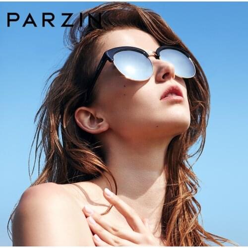 PARZIN TR90 Polarized Sunglasses Women Fishing Sport Oversized Sun Glasses Goggles Acessories Lunette De Soleil Femme PZ9807