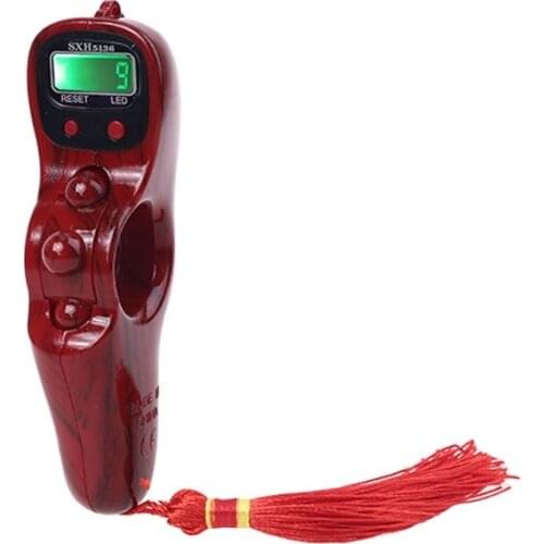 Portable Handheld Digital Beads Counter with Backlight Finger Game Toy Manual Reset Decompression Relaxation Tool