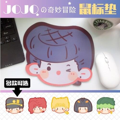 JoJos Bizarre Adventure Josuke Bucciarati Kakyoin Jotaro Mouse Pad Mice Pad Gaming Cartoon Keyboard Pad Play Mat Desk Pad