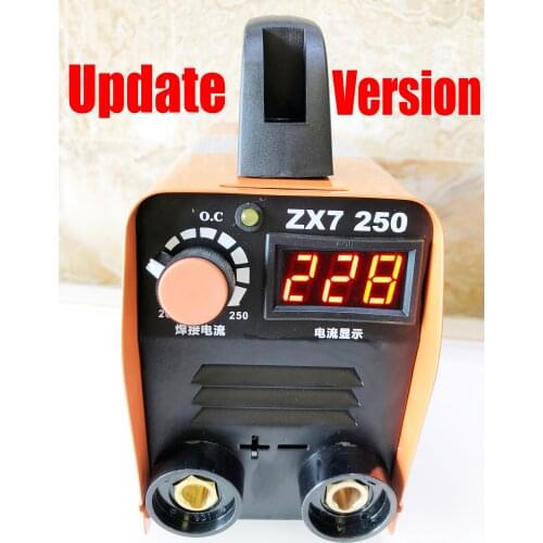ZX7-250 220V 10-250A Handheld Mini MMA Electric Stick Welder Inverter ARC Welding Machine Metalworking Welding Tools