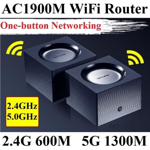 Chin-Firmware Tp-Link easy expand Mesh Wireless WiFi System with 11AC 2.4G 600M/ 5.0GHz 1300M WiFi Wireless Router WiFi Repeater