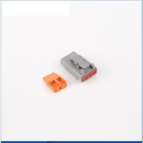 DTM Series Female 3 Pin Waterproof Connector Kits DTM06-3S ATM06-3S