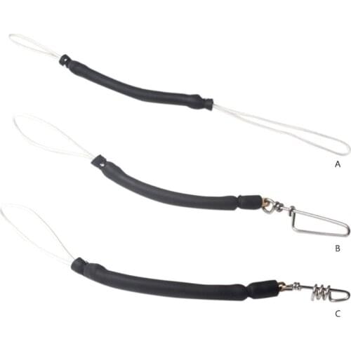 12cm Spearfishing Shockcord Bungee with Swivel Snap Clip for Speargun Shooting NEW