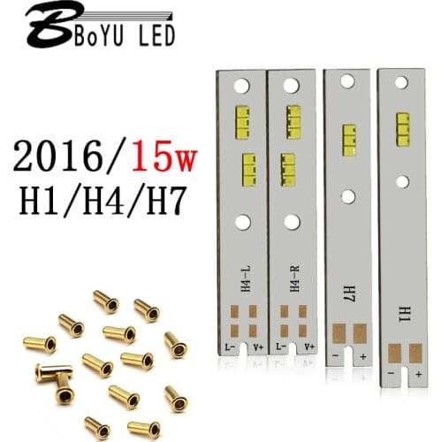 2pcs car special light source board C6/F2 H1/H4/H7 stickers 2016 lamp beads 5 watts spot direct sales
