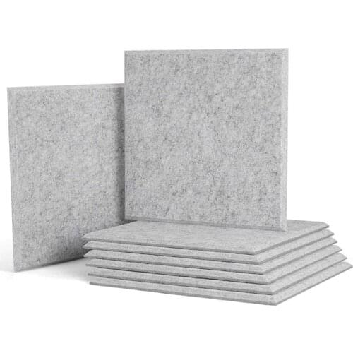 8 Pack Acoustic Panels Sound Dampening Panels,Sound Proof Padding Beveled Edge Tiles,for Wall Decor &Acoustic Treatment CNIM Hot
