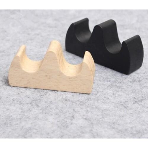 1000pcs Chinese Calligraphy Holder Calligraphy Brush Pen Holder Pen Pot Wooden Office Supplies Desk Accessories NO380