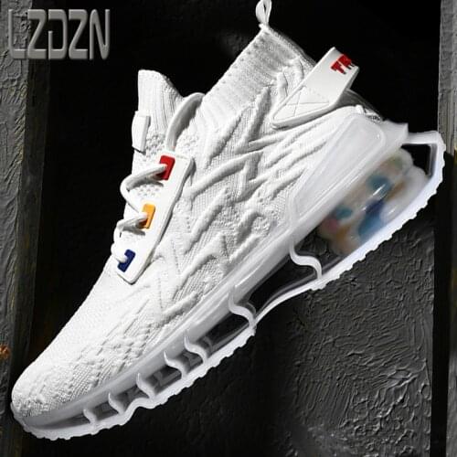 Sneakers Men Shoes Sports for Mens air Cushion Running Summer Breathable Casual Male Basketball Youth Tenis White 2021 Athletic