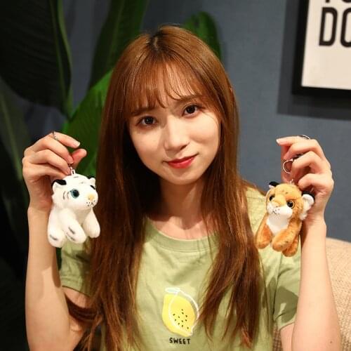 10cm Pendant/15cm Nice Cute Lifelike Tiger Plush Toys Stuffed Soft Animals Pillow Dolls For Kids Girls Boys Birthday Gifts