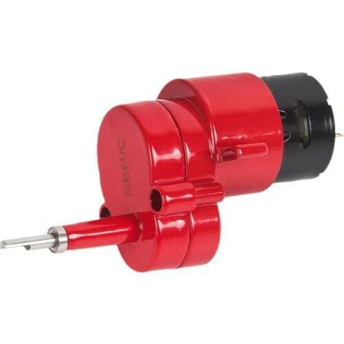 Metal Transmission Gearbox Gear Box with 370 Motor for WPL D12 1/10 RC Car Upgrade Parts Accessories