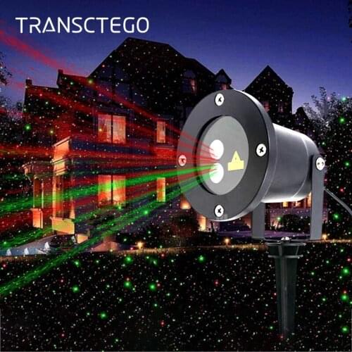 Christmas Lawn Projector Light Outdoor Led Laser Light Waterproof Garden Spotlight Holiday Landscape Yard Decoration Party Lamps