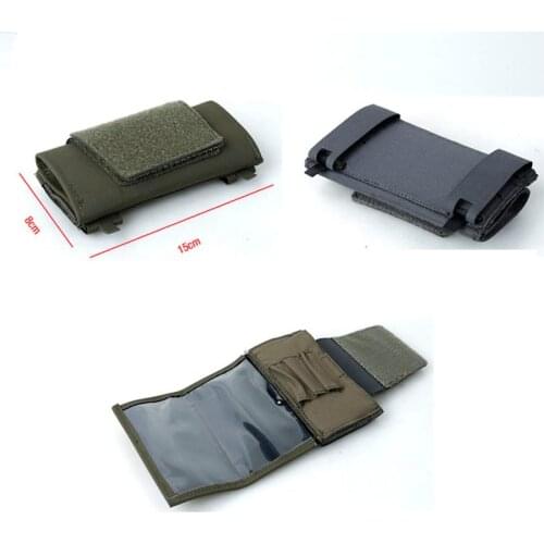TMC New Tactical Vest Low Profile Admin Pouch Chest Hanging Map Bag