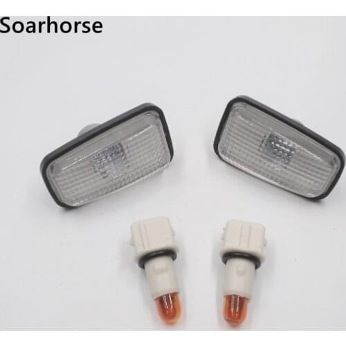 1 Pair Car Turn Signal Light For Peugeot 406 Lateral Installation Indicator Lamp Blinker Lights 18-5161-25-2