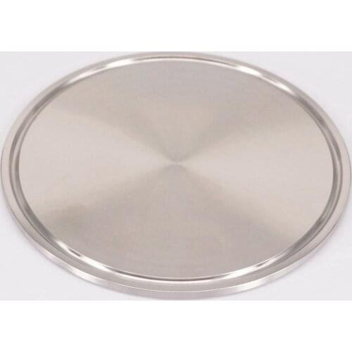 119mm O/D 304 Stainless Steel 4" Tri Clamp Sanitary Tri Clover Stop End Cap Pipe Fitting For Homebrew