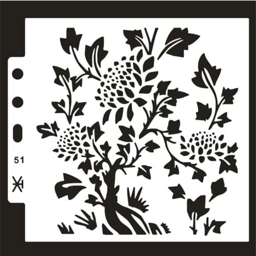 13*14CM Lotus plastic mold shield DIY cake scrapbook stencils hollow Embellishments printing lace ruler Cover templat