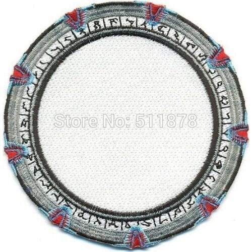 4" STARGATE GATE Movie TV Show Series Costume Cosplay embroidery embroidered Emblem iron on patch Baseball Cap Badge