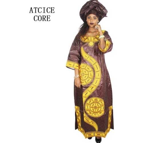 African dresses for women fashion design new african bazin embroidery design dress long dress