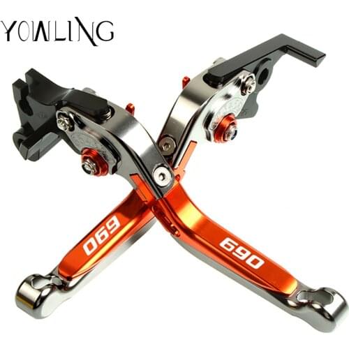 FOR 690 R 690 SMC/SMCR SMC-R 690 Enduro R Motorcycle CNC Aluminum Adjustable Folding Extenable Brake Clutch Levers