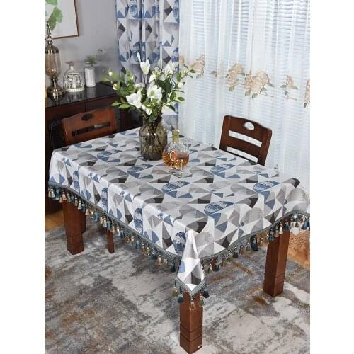 Long Table Rectugular Tablecloth Sideboards Cabinet Cover Cloth British Industrial Style Fabric Square Fashion Creative clothes